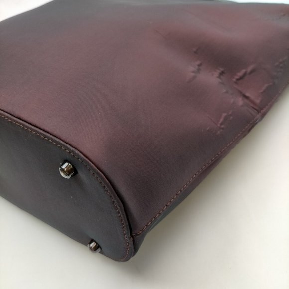 Auth Gucci Hand Bag Bordeaux Nylon #43614G31 - Picture 6 of 9